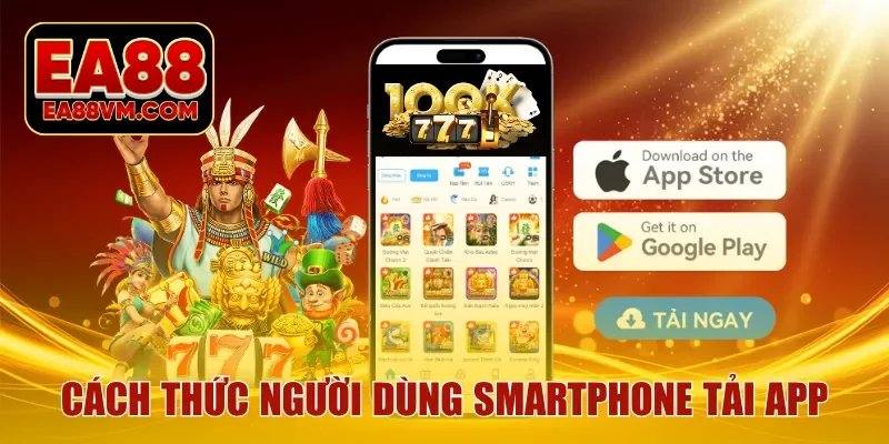 Cách thức người dùng smartphone tải app