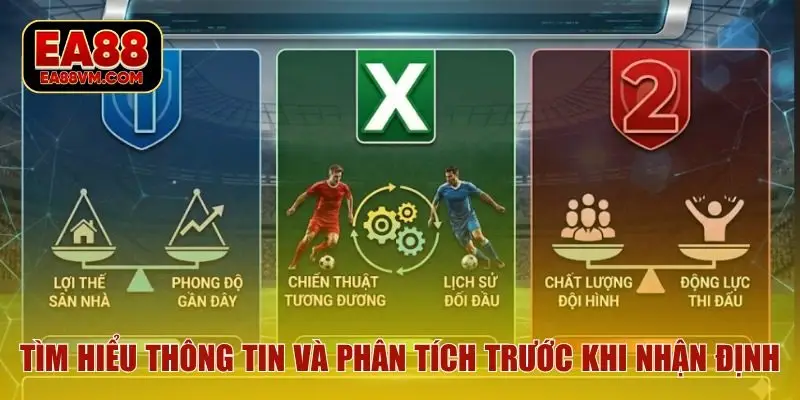Tìm hiểu thông tin và phân tích trước khi nhận định