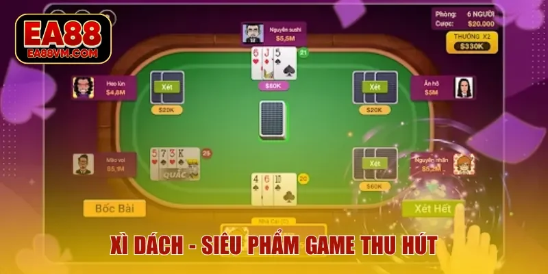 Xì Dách - Siêu phẩm game thu hút